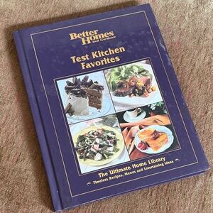 Better Homes and Gardens Test Kitchen Favorites Cookbook - Purple